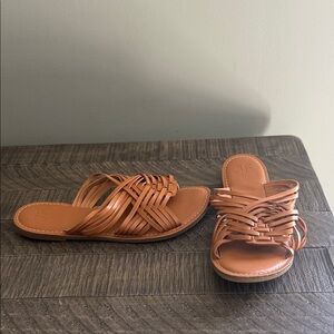 JustFab Frida Woven Sandals: 8